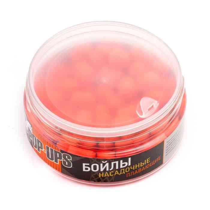 Насадочные бойлы MINENKO POP-UP DUMBELLS STRAWBERRY 11x14мм