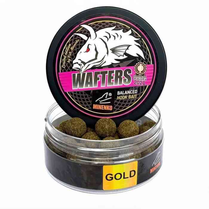 Бойлы нейтральной плавучести WAFTERS GOLD в обсыпке SWEET CORN GOLD (СЛАДКАЯ КУКУРУЗА) 15 мм