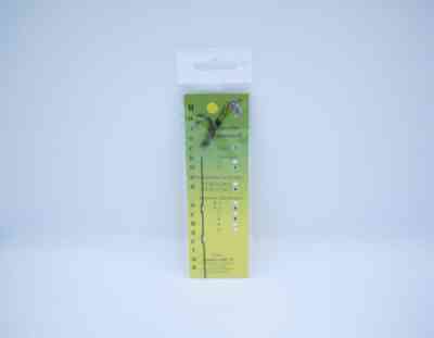 Волосяной карповый поводок «Спорт» с кольцом 21см, 35lb (17кг), кр.Hayabusa P-1 № 4 (бойл 14,16мм) (2шт)