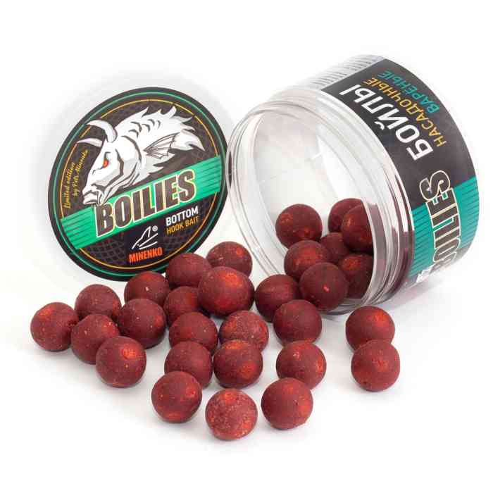 Насадочные бойлы MINENKO BF HOT DEMON 20мм (варёные)