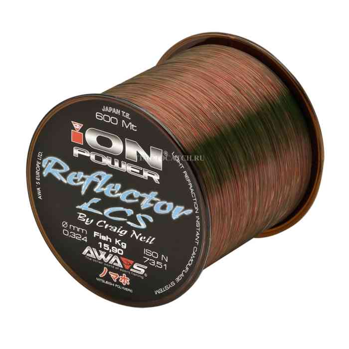 Леска карповая Awa'S ION POWER REFLECTOR LCS 0.347мм