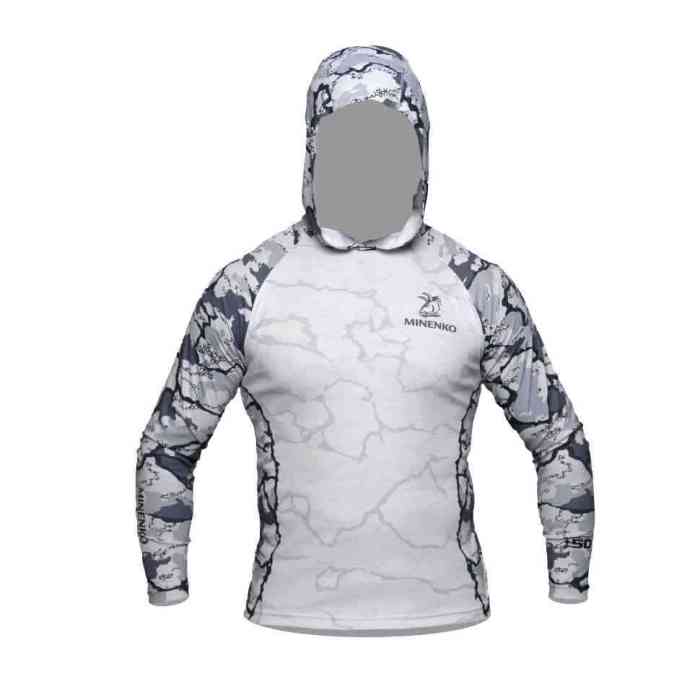 Джерси с капюшоном Graphitе white camo именная XL (56-58)
