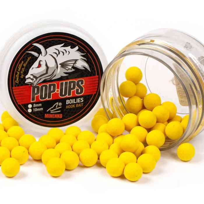 Бойлы плавающие MINENKO BANANAS Pop-Up 10мм