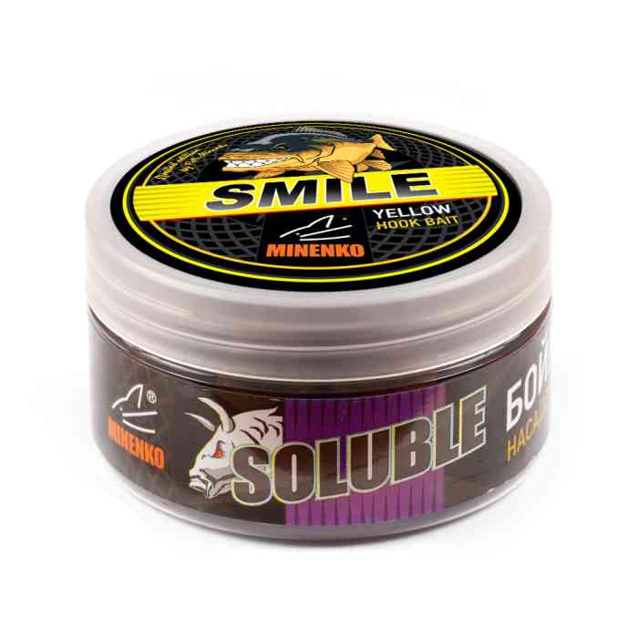 Насадочные бойлы MINENKO MUSSEL (SMILE) 26мм (пылящие)