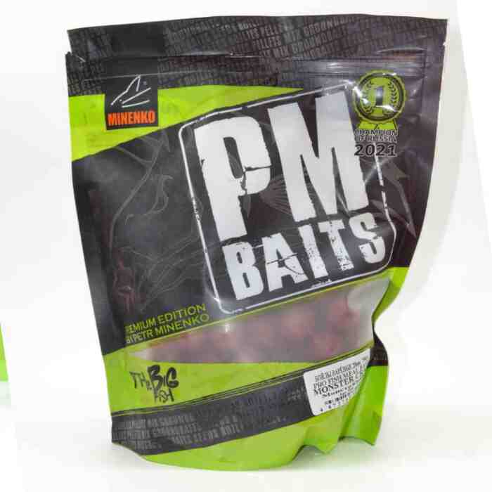 Бойлы варёные монстер краб PRO FISH MEAL   д18 мм
