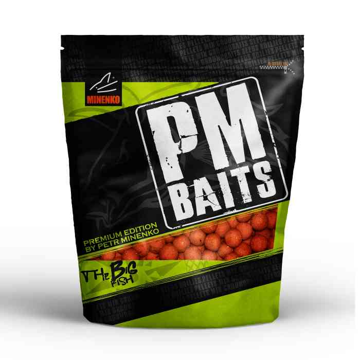 Бойлы варёные MINENKO Peach 14мм (Zip-lock)