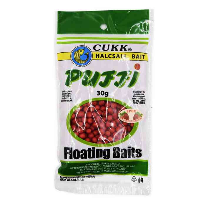 Насадка плавающая CUKK Puffi 6-10мм Клубника