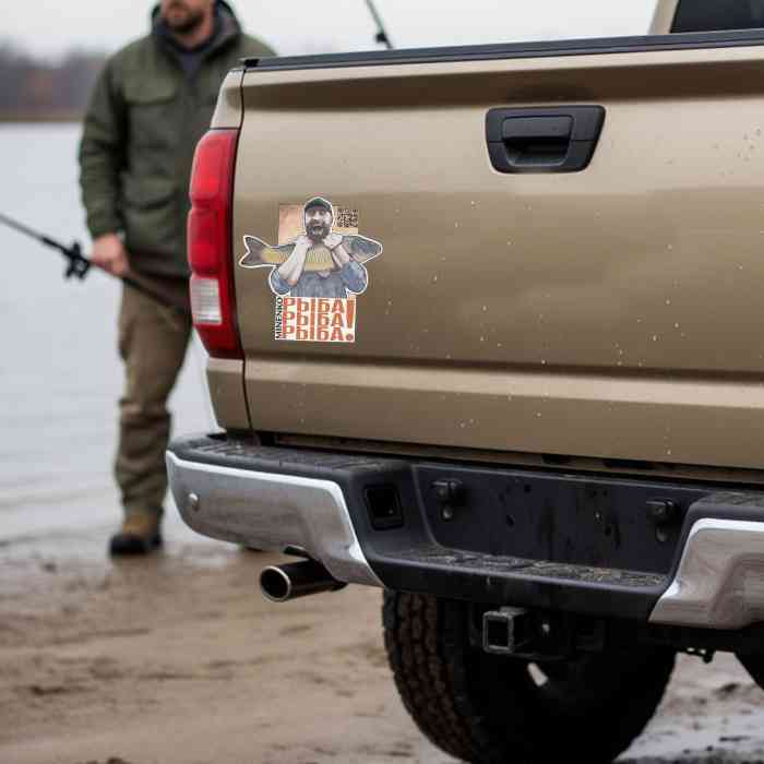 Наклейка MINENKO «Рыба, рыба, рыба»