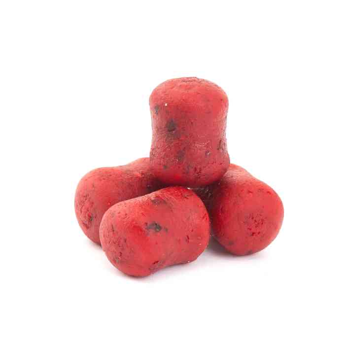 Насадочные DUMBELLS бойлы MINENKO STRAWBERRY 14x20мм (в дипе)