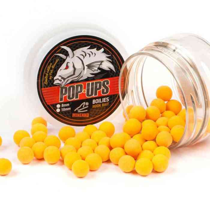 Бойлы плавающие MINENKO ORANGE PLUM Pop-Up 10мм
