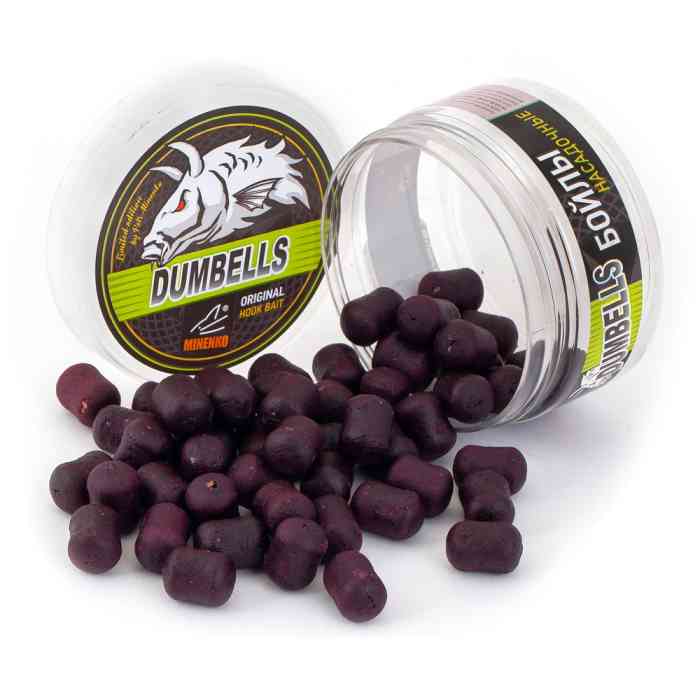 Насадочные DUMBELLS бойлы MINENKO SQUID & OCTOPUS 14x20мм